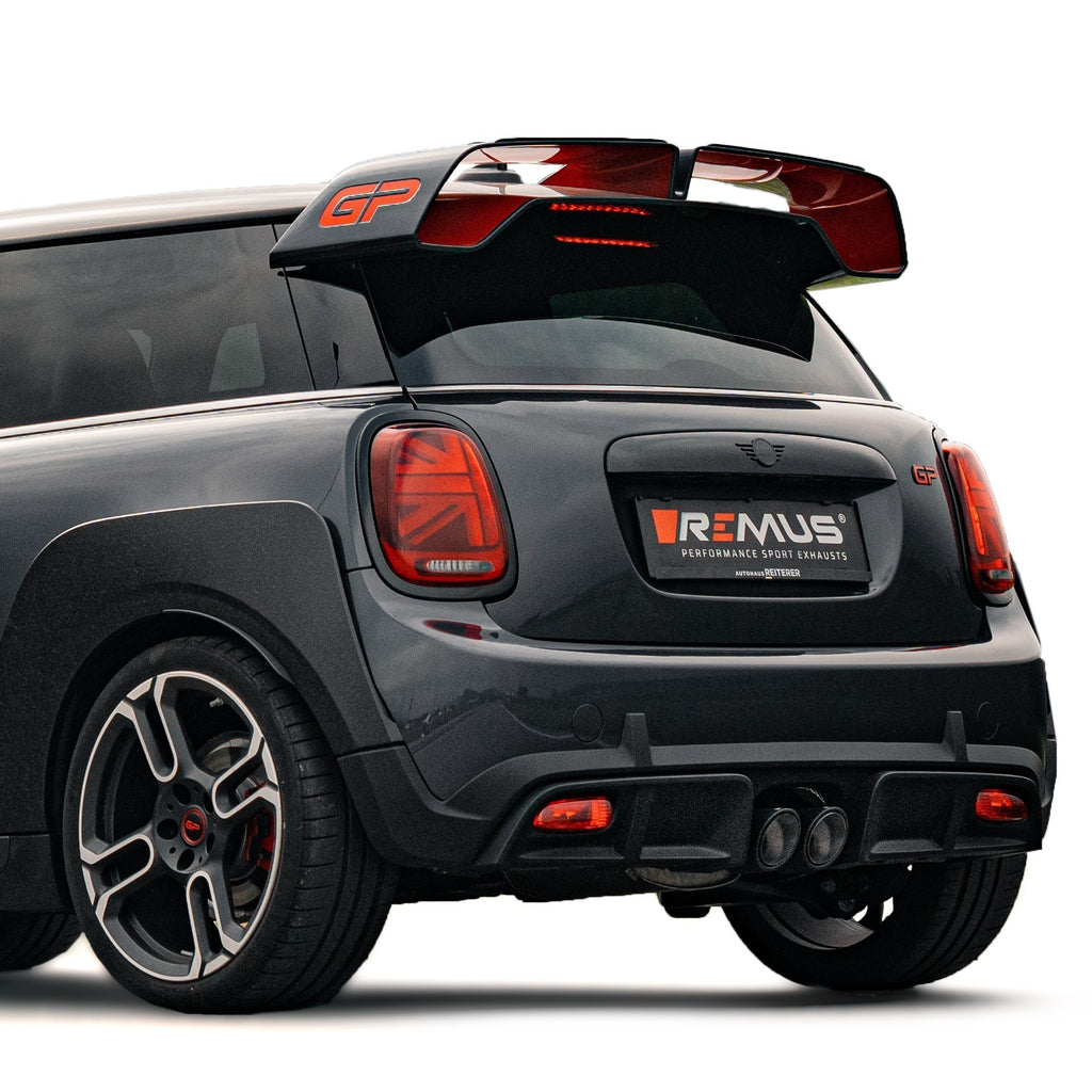 Remus Race Axle Back Exhaust (Tail Pipes Req) for 2018+ Mini Cooper S Facelift F56 2.0L Turbo