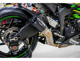 Austin Racing GP1R De-Cat Race Exhaust System for 2009+ Kawasaki Ninja ZX-6R, ZX636