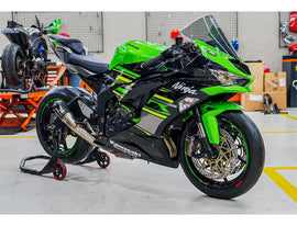 Austin Racing GP1R De-Cat Race Exhaust System for 2009+ Kawasaki Ninja ZX-6R, ZX636