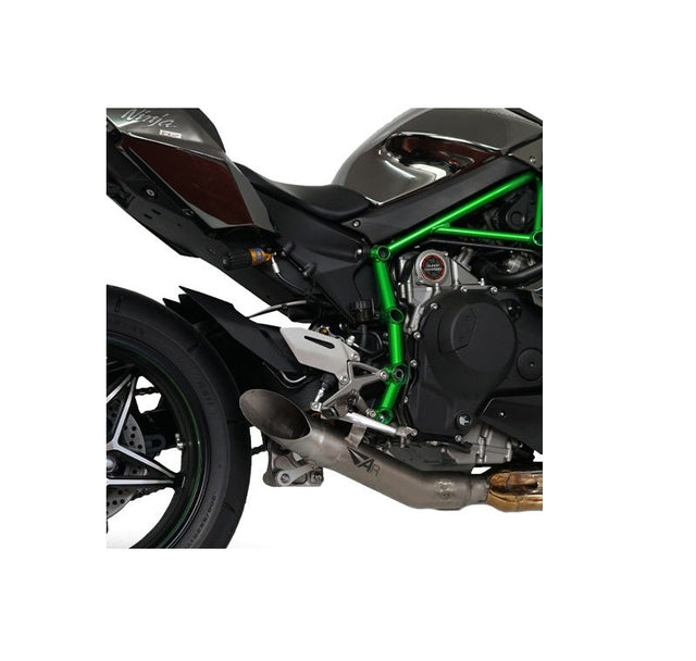 Austin Racing Slashcut Race Slip On System for 2015+ Kawasaki Ninja H2, H2 Carbon, H2R