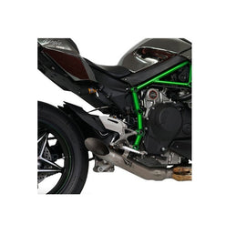 Austin Racing Slashcut De-cat Race Exhaust System for 2015+ Kawasaki Ninja H2, H2 Carbon, H2R