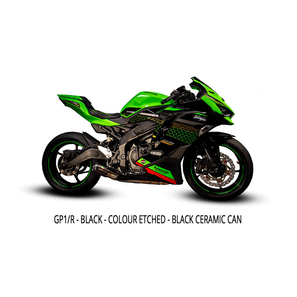 Austin Racing GP1R De-Cat Race Exhaust System for 2020-22 Kawasaki Ninja ZX-25R