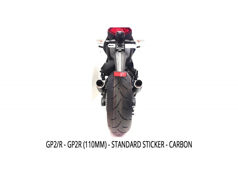 Austin Racing GP2R Slip On Race Exhaust System for 2014+ Kawasaki Z1000