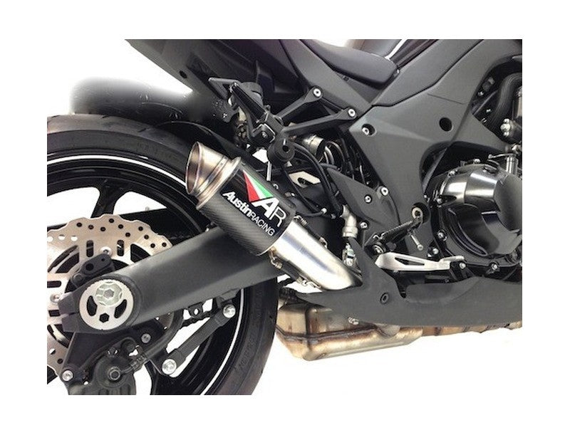 Austin Racing GP2R De-Cat Race Exhaust System for 2017+ Kawasaki Z900