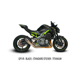 Austin Racing GP1R De-Cat Race Exhaust System for 2017+ Kawasaki Z900