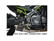 Load image into Gallery viewer, Austin Racing GP3 Low Mount De-Cat Race Exhaust System with GP2R slip on for 2017+ Kawasaki Z900