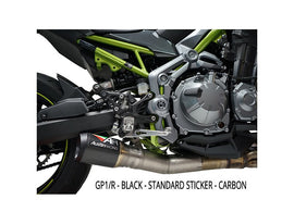 Austin Racing GP3 Low Mount De-Cat Race Exhaust System with GP1R slip on for 2017+ Kawasaki Z900