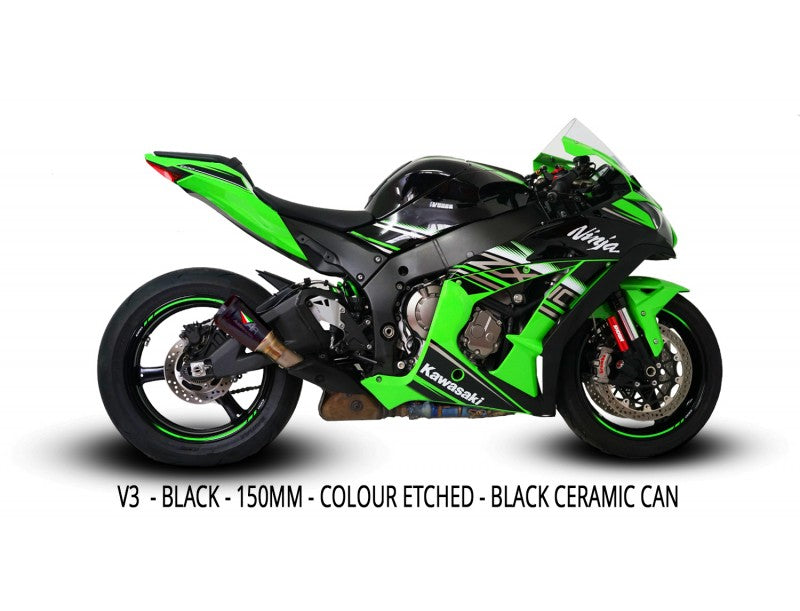 Austin Racing V3 Slip On System for 2010-19 Kawasaki Ninja ZX-10R