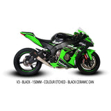 Austin Racing V3 De-Cat Race Exhaust System for 2010-19 Kawasaki Ninja ZX-10R
