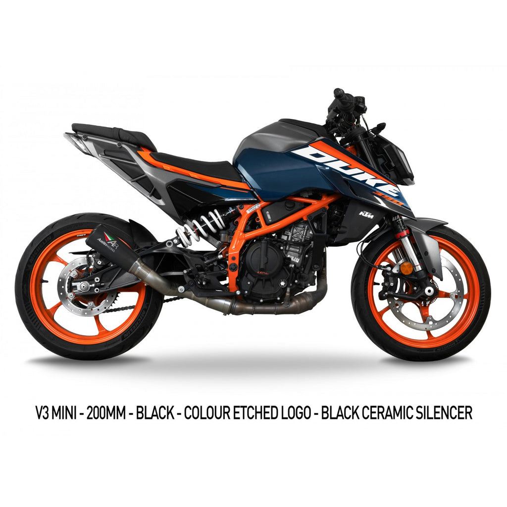 Austin Racing V3 Mini-R Slip On for 2024+ KTM Duke 390