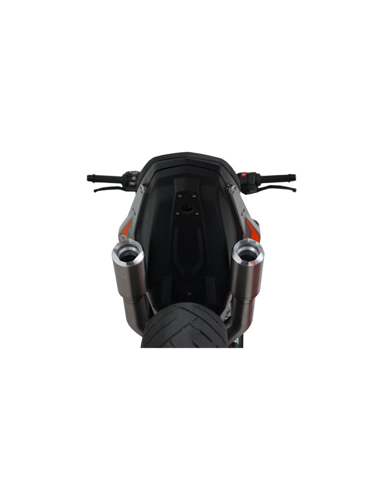 Austin Racing RS22 Underseat De-cat Race Exhaust for 2020+ KTM Duke 790, 890