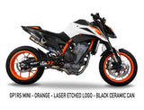 Austin Racing RS22 Underseat Race Exhaust with GP1RS Mini Slip On for 2020+ KTM Duke 790, 890
