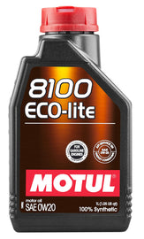 Motul Synthetic Engine Oil 8100 ECO-LITE 0W20 image 2
