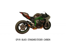 Austin Racing GP1R Slip On System for 2015+ Kawasaki Ninja H2, H2 Carbon, H2R