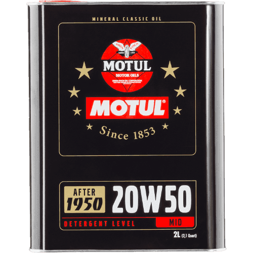 Motul Classic SAE 50 Oil - 2L image 1