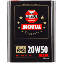 गैलरी व्यूवर में इमेज लोड करें, Motul Classic SAE 50 Oil - 2L image 1