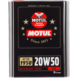 Motul Classic SAE 50 Oil - 2L image 1