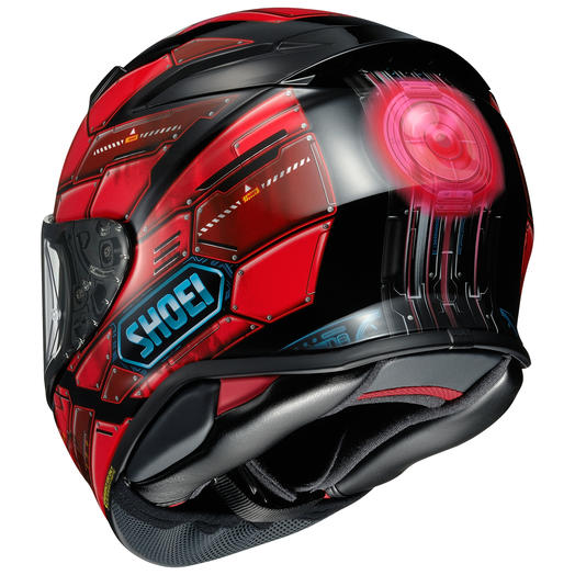 Shoei RF-1400 Fortress TC-1 Full Face Motorcycle Helmet img left