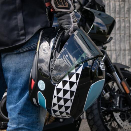 Shoei RF-1400 Shakin' Speed TC-2 Full Face Motorcycle Helmet img 1