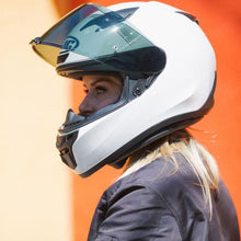 Load image into Gallery viewer, HJC i10 Solid White Full Motorcycle Helmet img3