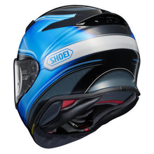 Load image into Gallery viewer, Shoei RF-1400 Sheen Full Face Motorcycle Helmet img blue rear