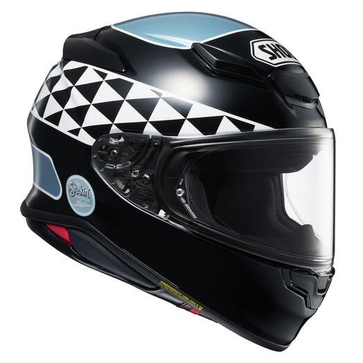Shoei RF-1400 Shakin' Speed TC-2 Full Face Motorcycle Helmet img right