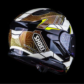 Shoei GT-Air 3 Hike TC-11 Motorcycle Helmet img back