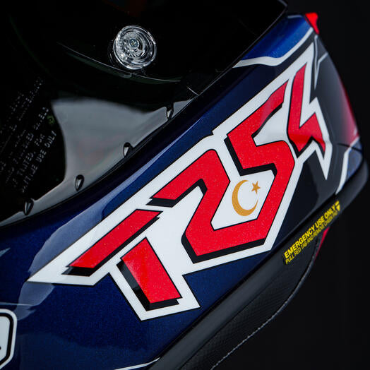 Shoei X-Fifteen Toprak Razgatlioglu 54 World SBK Replica Full Face Helmet img8