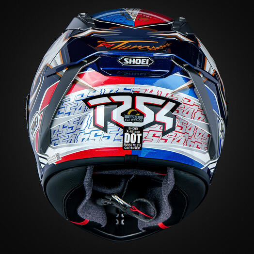 Shoei X-Fifteen Toprak Razgatlioglu 54 World SBK Replica Full Face Helmet img4