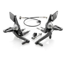 Load image into Gallery viewer, Rizoma EVO adjustable rearset kit for 2016-20 Ducati xDiavel/ xDiavel S