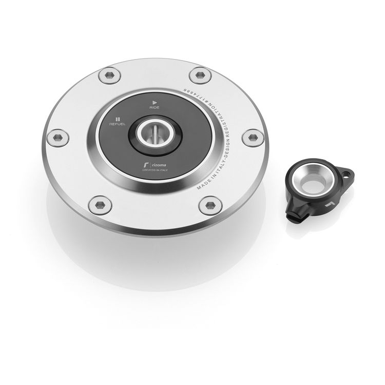 Rizoma Street Fuel Gas Tank Caps for Ducati and MV Agusta