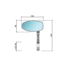Load image into Gallery viewer, Rizoma Reverse Retro Bar Mounted End Mirrors img 16