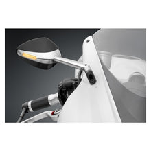 Laden Sie das Bild in den Galerie-Viewer, Rizoma Veloce L Sport Mirrors with integrated turn signal for motorcycle img 2