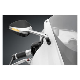 Rizoma Veloce L Sport Mirrors with integrated turn signal for motorcycle img 2