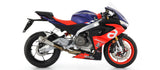Arrow Full Titanium Evo Competition Kit with Pro-Race Silencer for 2021-2024 Aprilia RS 660, Tuono 660