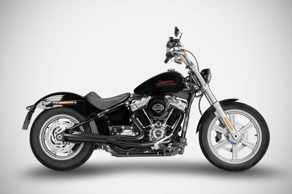 ZARD EXHAUST - Racing Full Kit for 2017-24 Harley Davidson Softail M8, Lowrider, Street Bob, Fat Boy