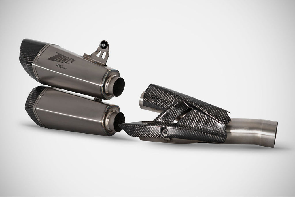 ZARD EXHAUST - Racing Headers/ Link Pipe for 2021+ Triumph Speed Triple 1200 RS and 1200RR img