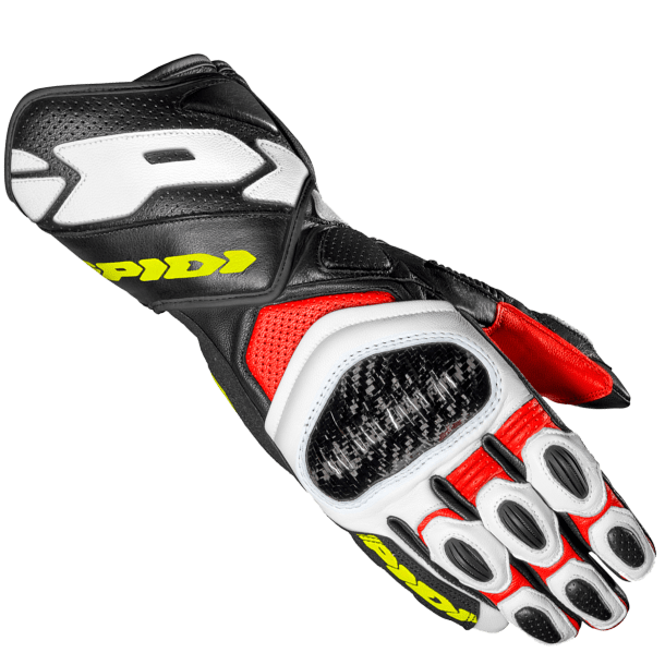 Spidi CARBO 7 Motorcycle Riding Leather Gloves