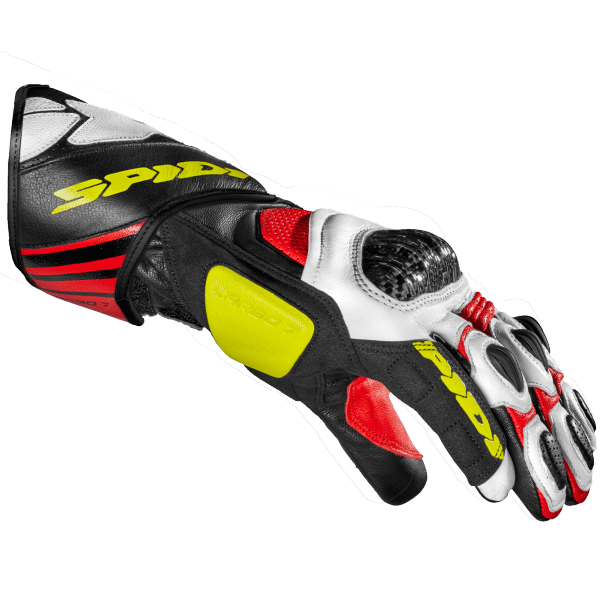 Spidi CARBO 7 Motorcycle Riding Leather Gloves