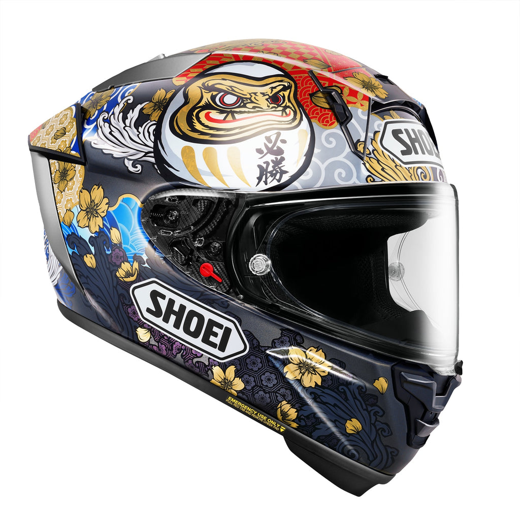 marc marquez shoei helmet Shoei X-15 Marc Marquez Motegi 5 Full Face Helmet – 2to4wheels