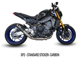 Austin Racing GP2 De-Cat Race Exhaust Systems for 2021+ Yamaha MT-09, FZ-09 img