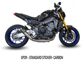 Austin Racing GP2R De-Cat Race Exhaust Systems for 2021+ Yamaha MT-09, FZ-09 img