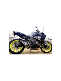 Yamaha FZ10, MT10, Austin Racing De Cat exhaust img