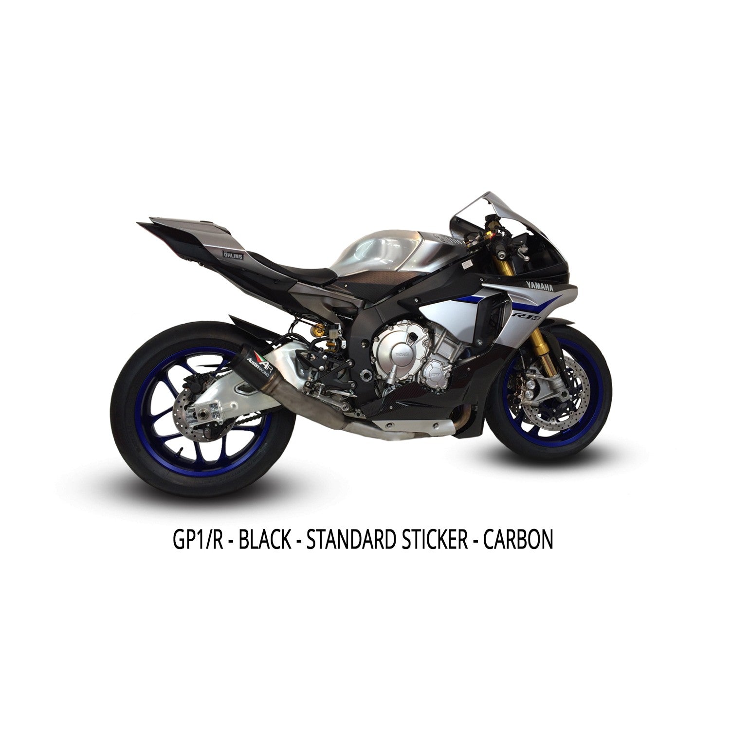 Austin Racing GP1R De-Cat Exhaust Systems for 2015-19 Yamaha YZF-R1, R1M