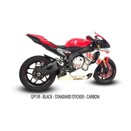 Austin Racing GP3 Low Mount De-Cat Exhaust Systems with GP1R Slip on for 2015-19 Yamaha YZF-R1, R1M