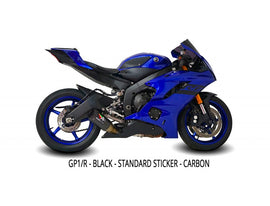 Austin Racing GP3 Low Mount De-Cat exhaust with GP1R Slip On for 2006+ Yamaha YZF-R6