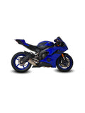 Austin Racing GP3 Low Mount De-Cat exhaust with GP2 Slip On for 2020+ Yamaha YZF-R6