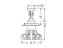 Laden Sie das Bild in den Galerie-Viewer, Oracle H4 4000 Lumen LED Headlight Bulbs (Pair) - 6000K