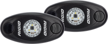 Laden Sie das Bild in den Galerie-Viewer, Rigid Industries A-Series Light - Black - High Strength - Red - Set of 2