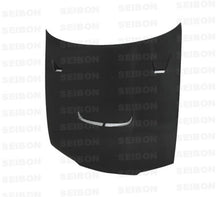 Laden Sie das Bild in den Galerie-Viewer, Seibon 90-94 Nissan Skyline R32 (BNR32) JU style Carbon Fiber Hood
